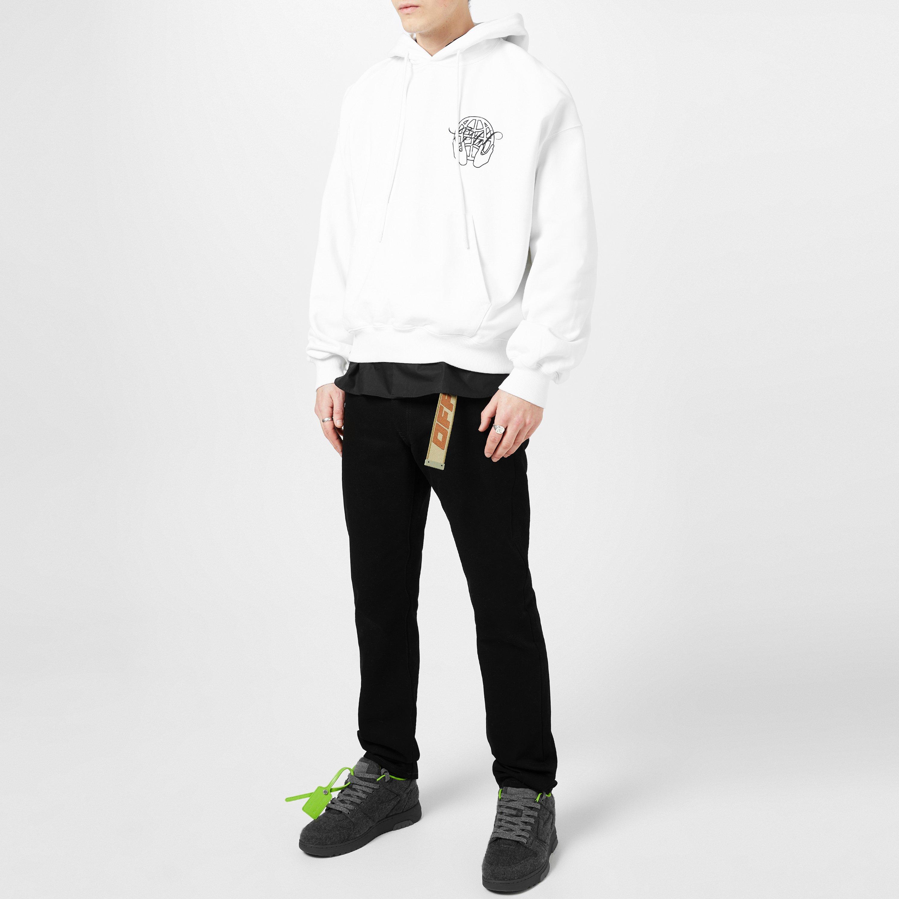 Off White Hand Arrow Hoodie