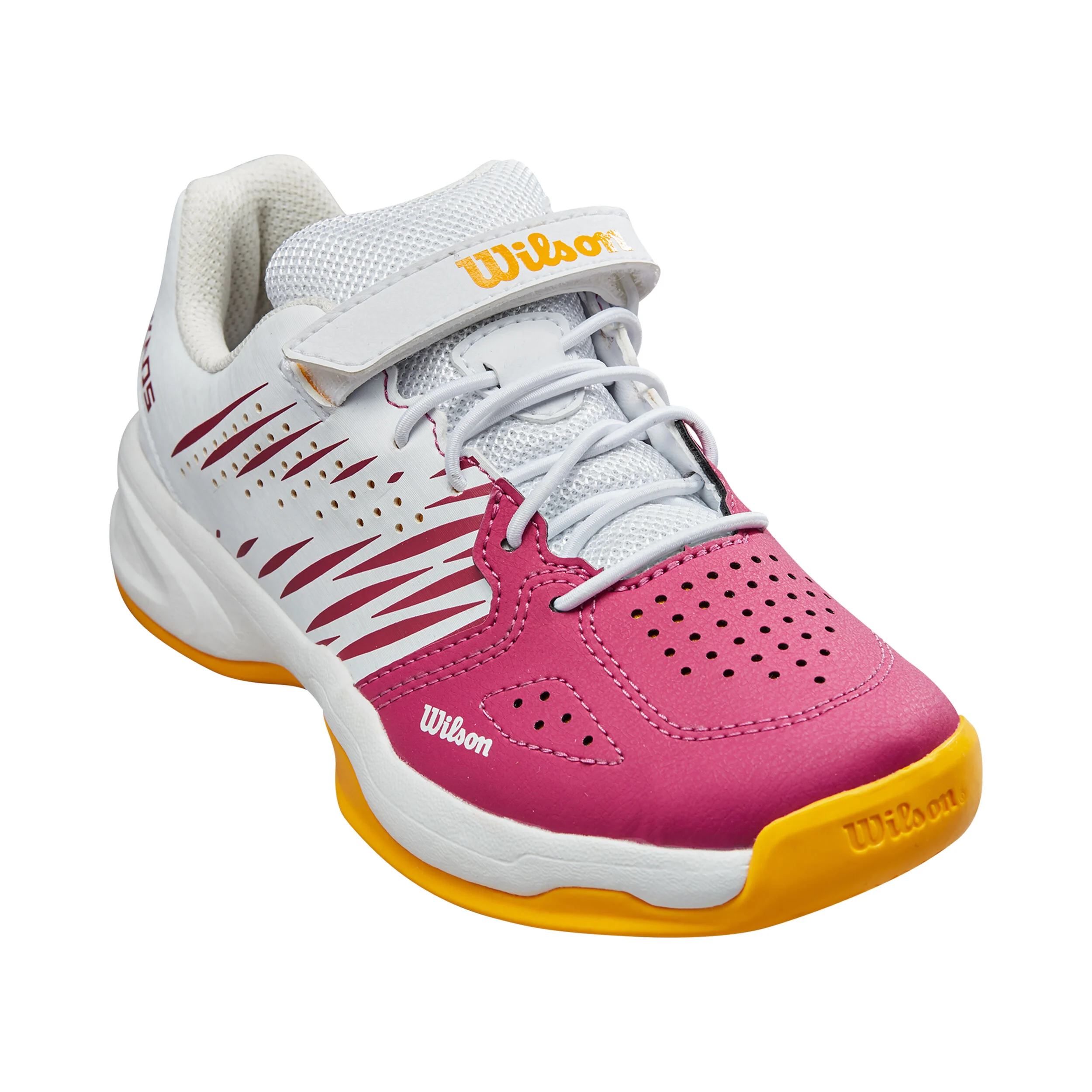 Wilson Kaos 2.0 Chaussures Toutes Surfaces Enfants - Blanc , Pink