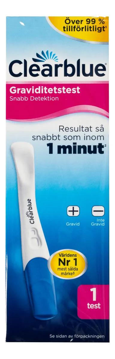 Clearblue Hurtig Graviditetstest - 1 stk.