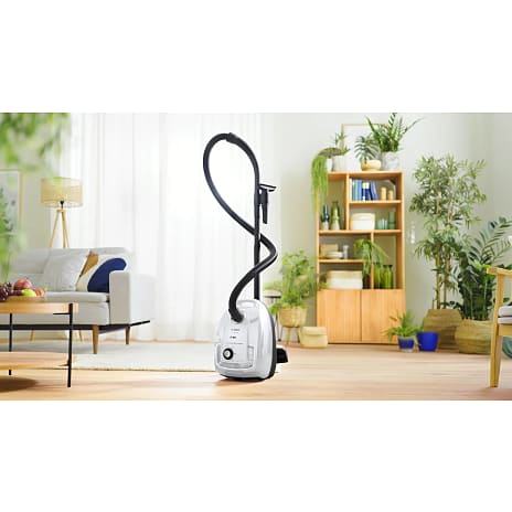 Bosch støvsuger med pose BGL38WH2 - hvid