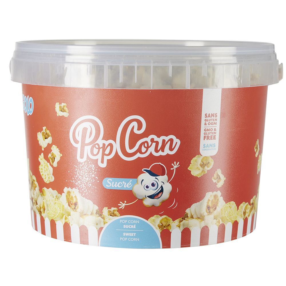 Seau pop corn sucré Togolo 250g