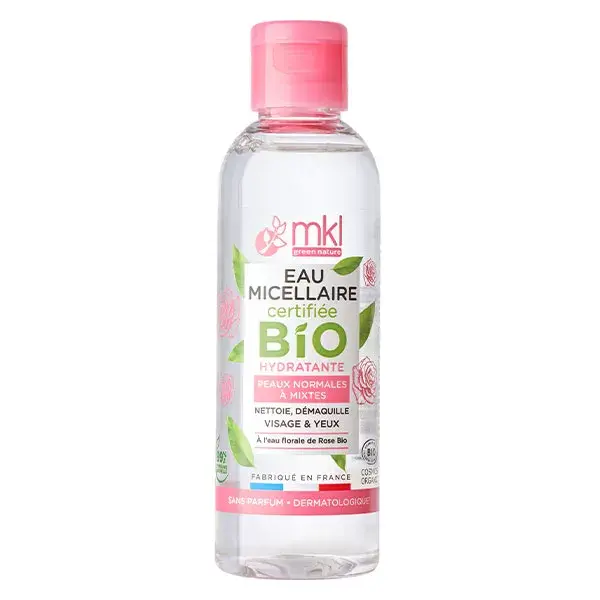 Água Micelar Neutra Orgânica MKL Green Nature 100ml