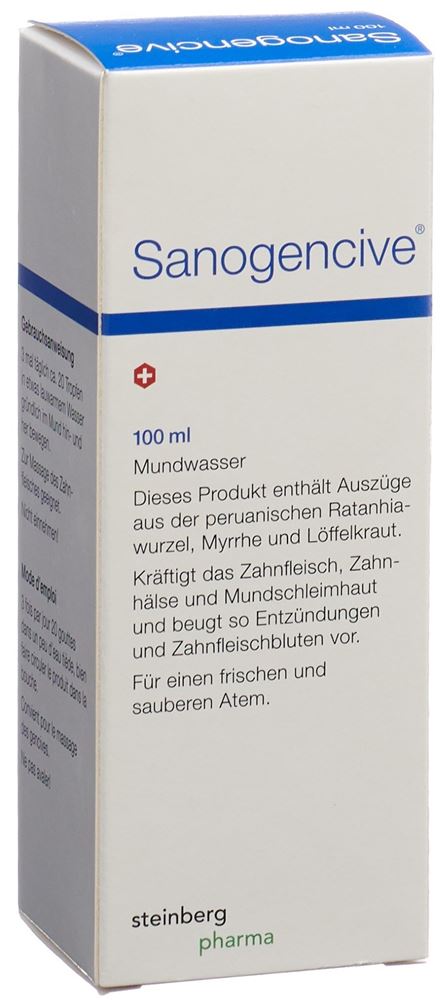 SANOGENCIVE Mundwasser liq Fl 100 ml