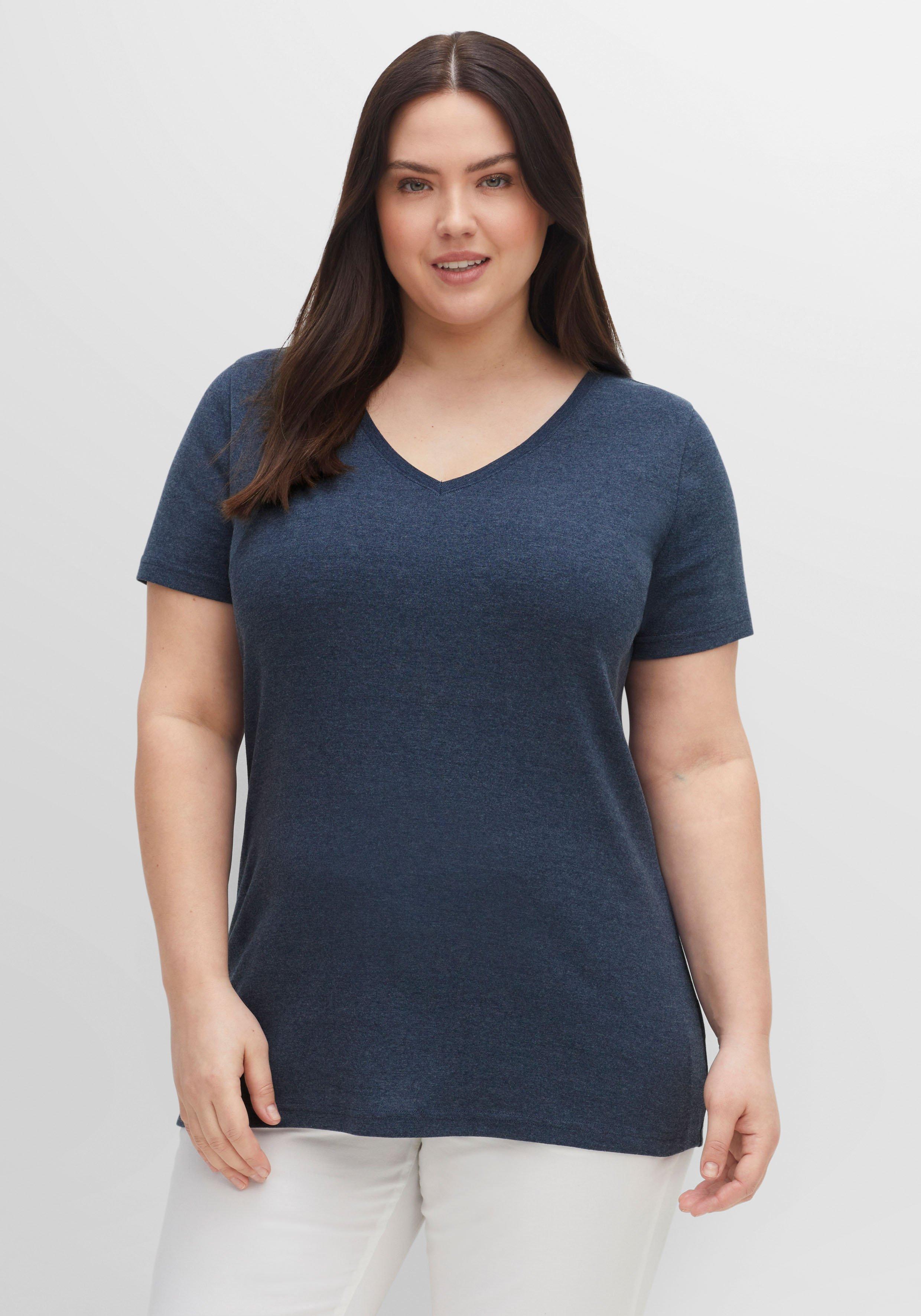 Doppelpack Shirts mit V-Ausschnitt