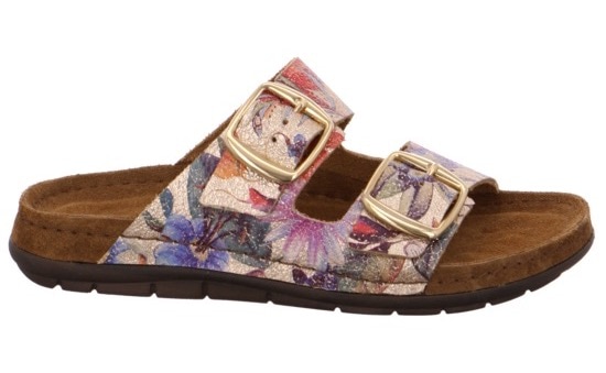 Rohde Pantolette »Rodigo«  , Keilabsatz, Sommerschuh, Schlappen mit Softfussbett