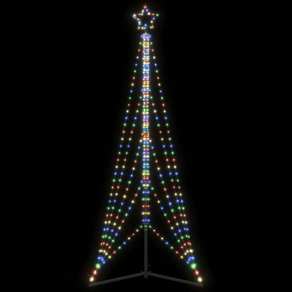vidaXL led Árvore de Natal 525 Leds Coloridos 302 cm - 3909484353