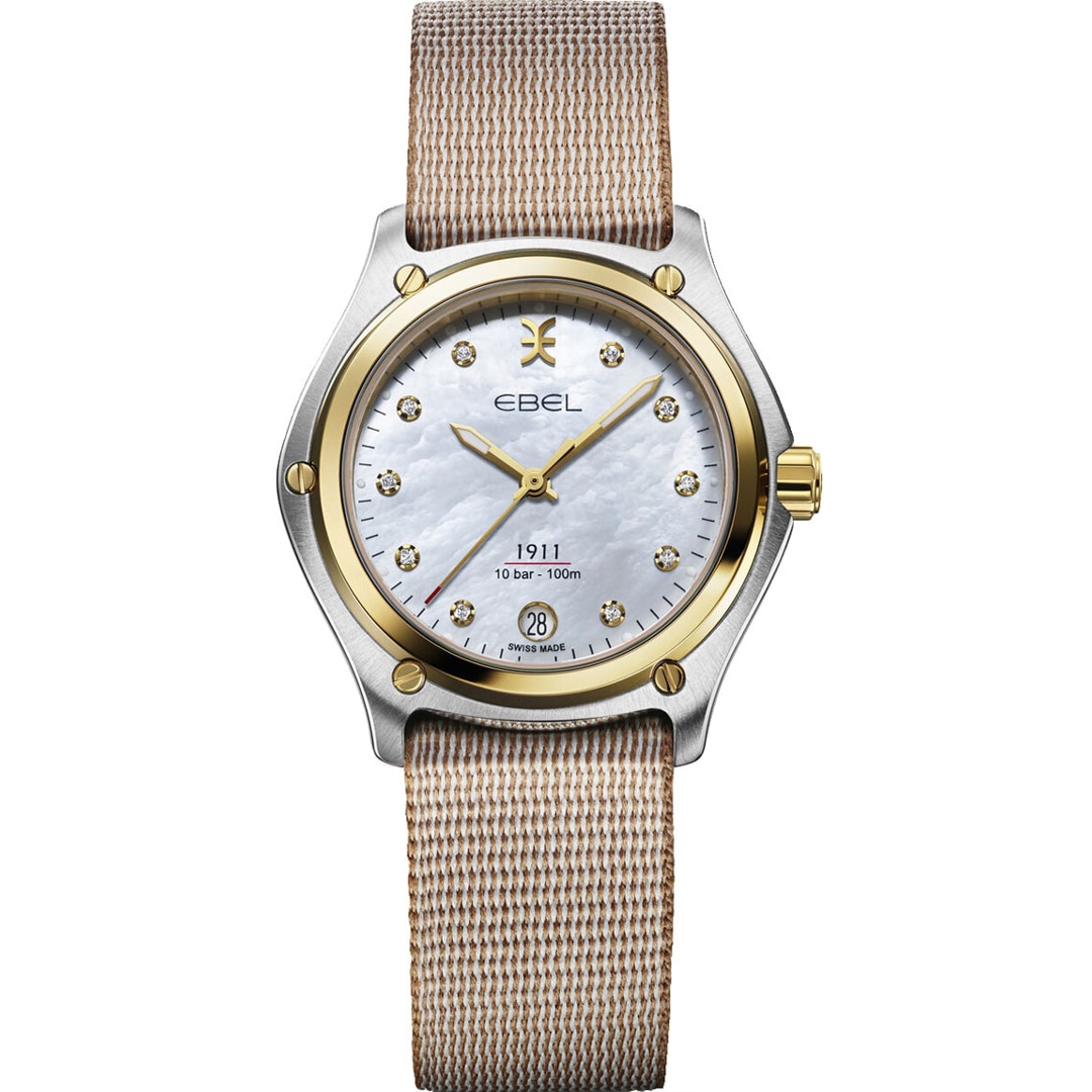 Ebel 1911 Grande Lady Bicolor / Perlmutt