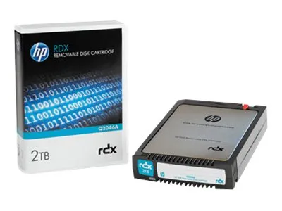 HPE - RDX-kassette - 2 TB / 4 TB - for ProLiant MicroServer Gen10 Entry