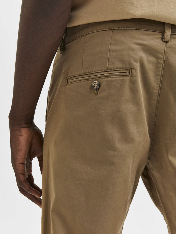 Selected Homme SLHSLIM-NEW MILES 175 FLEX CHINO W Ermine