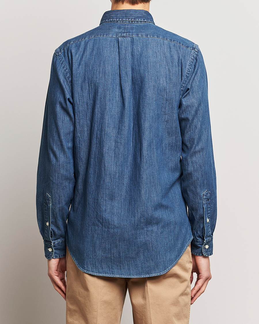 Polo Ralph Lauren Custom Fit Shirt Denim Dark Wash