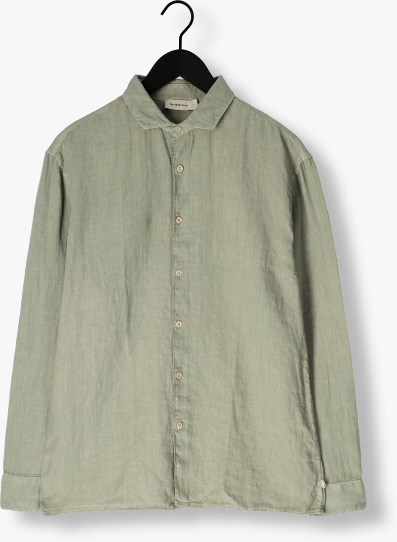 groene the goodpeople casual overhemd soho