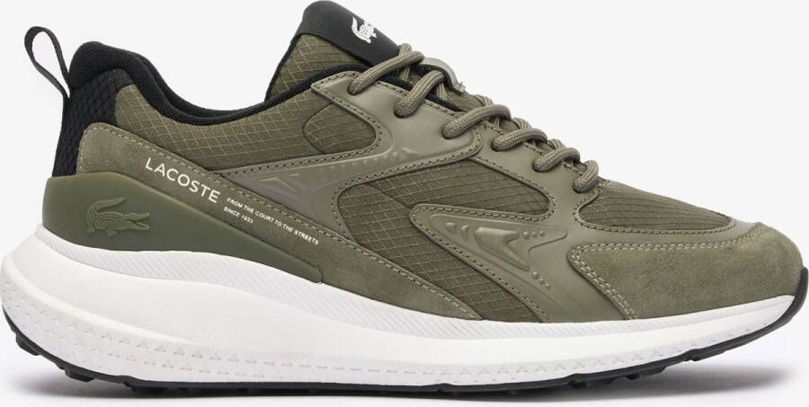 Lacoste L003 Evo Heren Sneakers Legergroen Wit