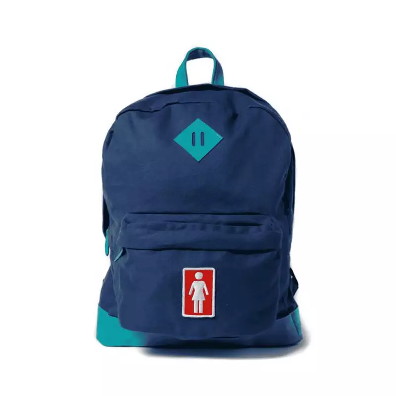 Sac à dos GIRL SKATEBOARDS bag simple backpack navy