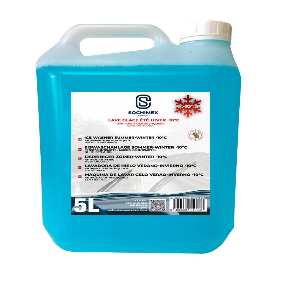 Lave glace hiver -10°C 5L