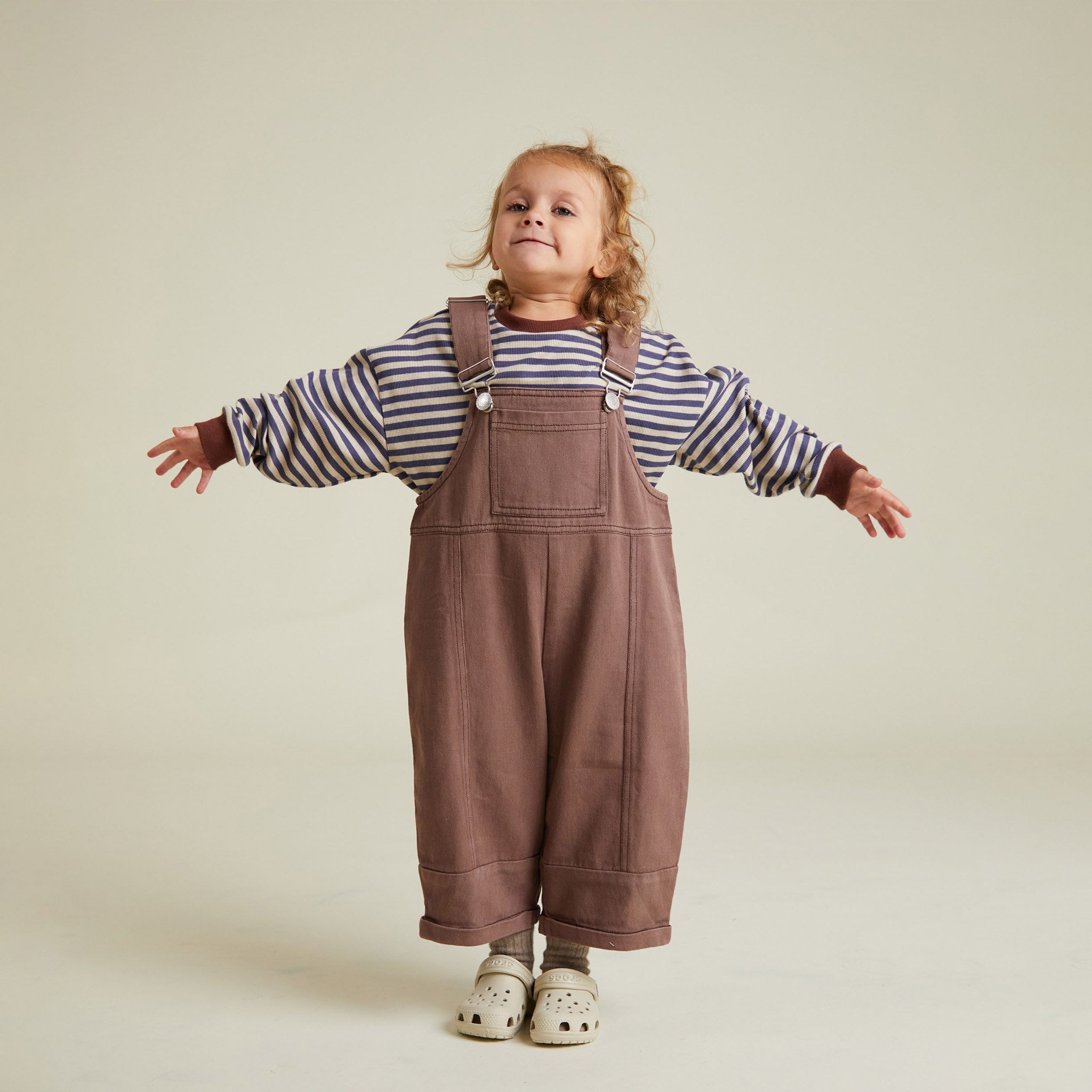 Latzhose Blythe Washed Coco