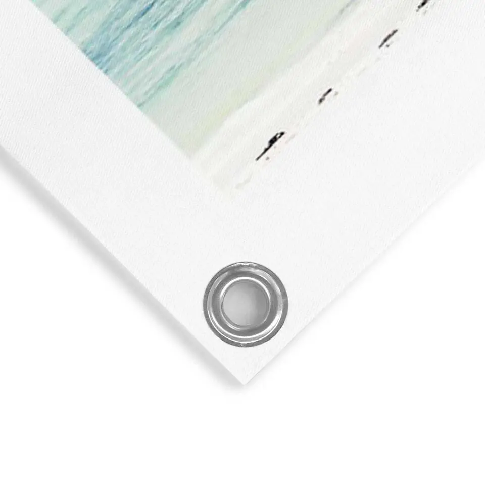 Tuinposter Summer Vibe - 80x60cm - Blauw