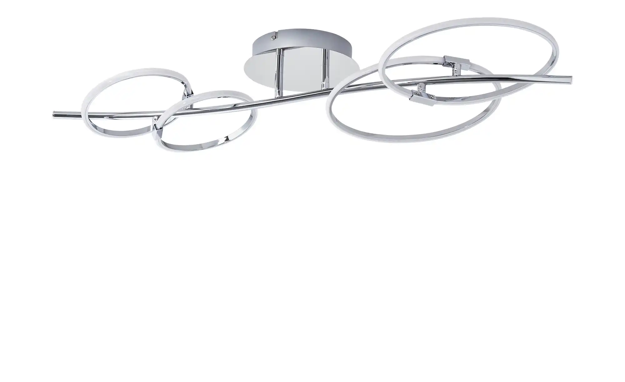 KHG LED-Deckenleuchte, chrom `4 Ringe´