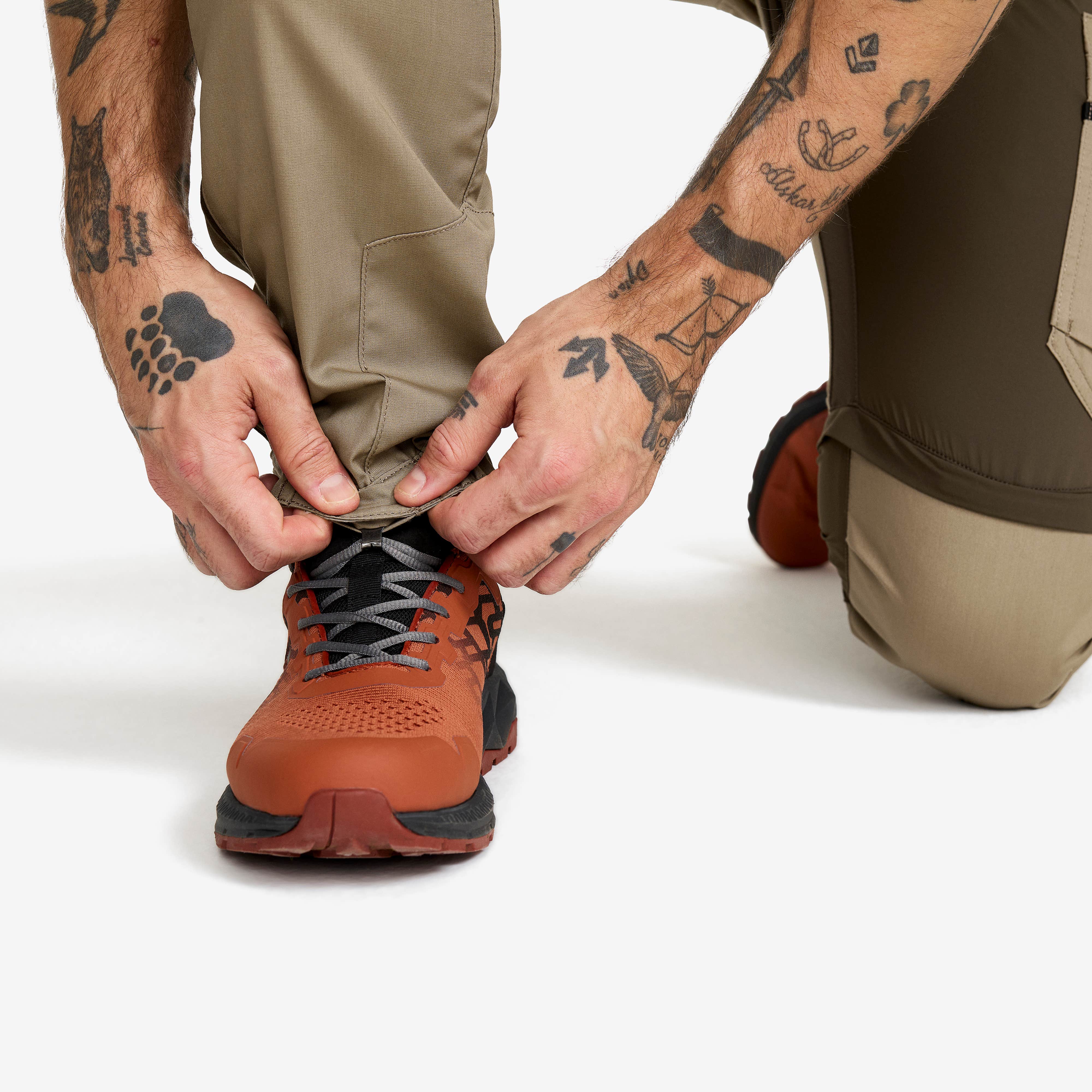 Rambler Lightweight Zip-off Pants Herre Mud/Brindle
