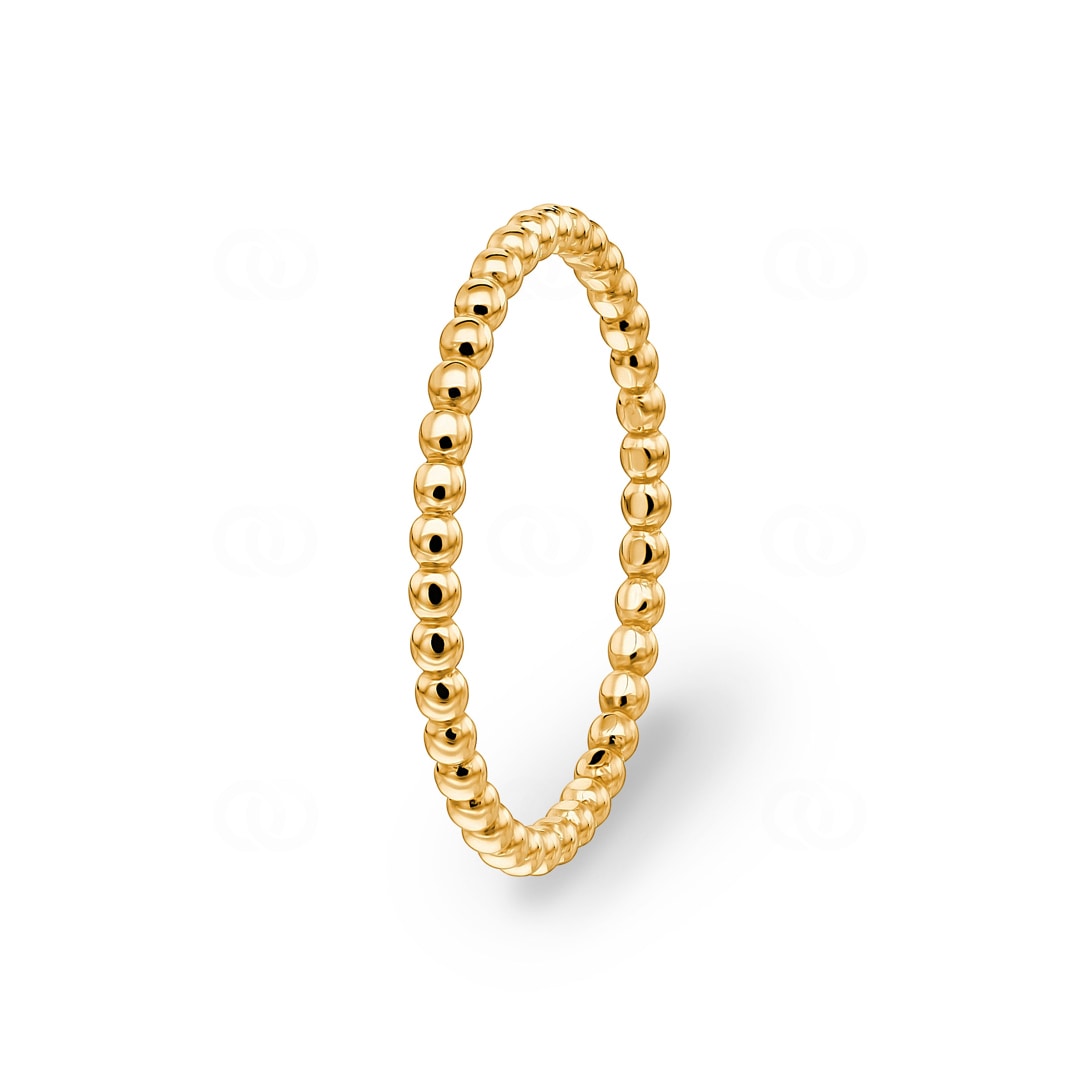 Kugelring 750/18 K Gelbgold