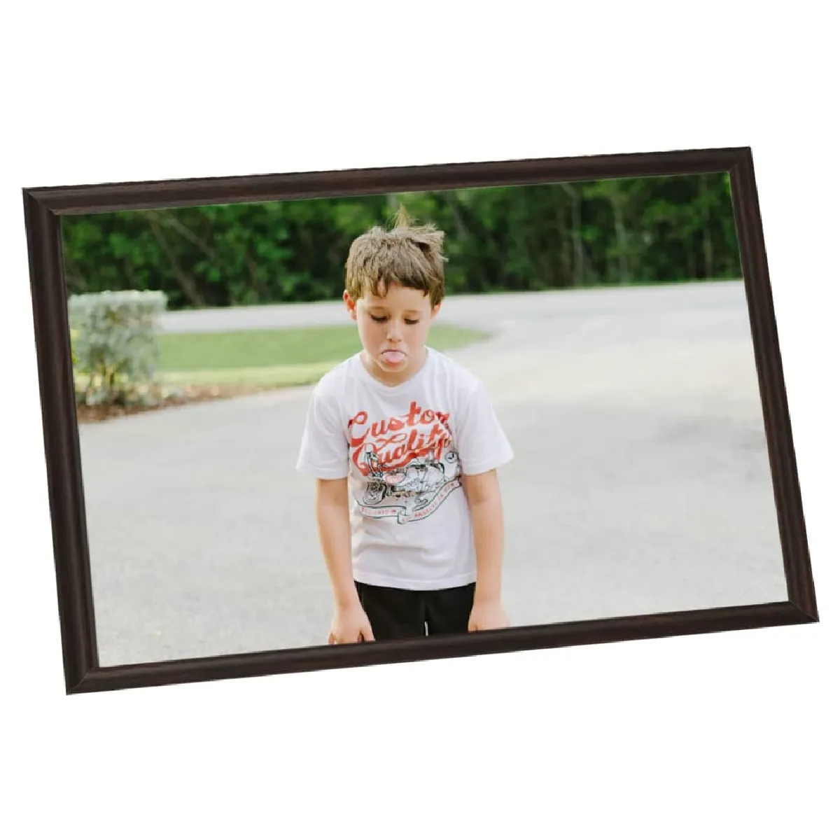 vidaXL Collage de cadres photo Noir 3 pcs