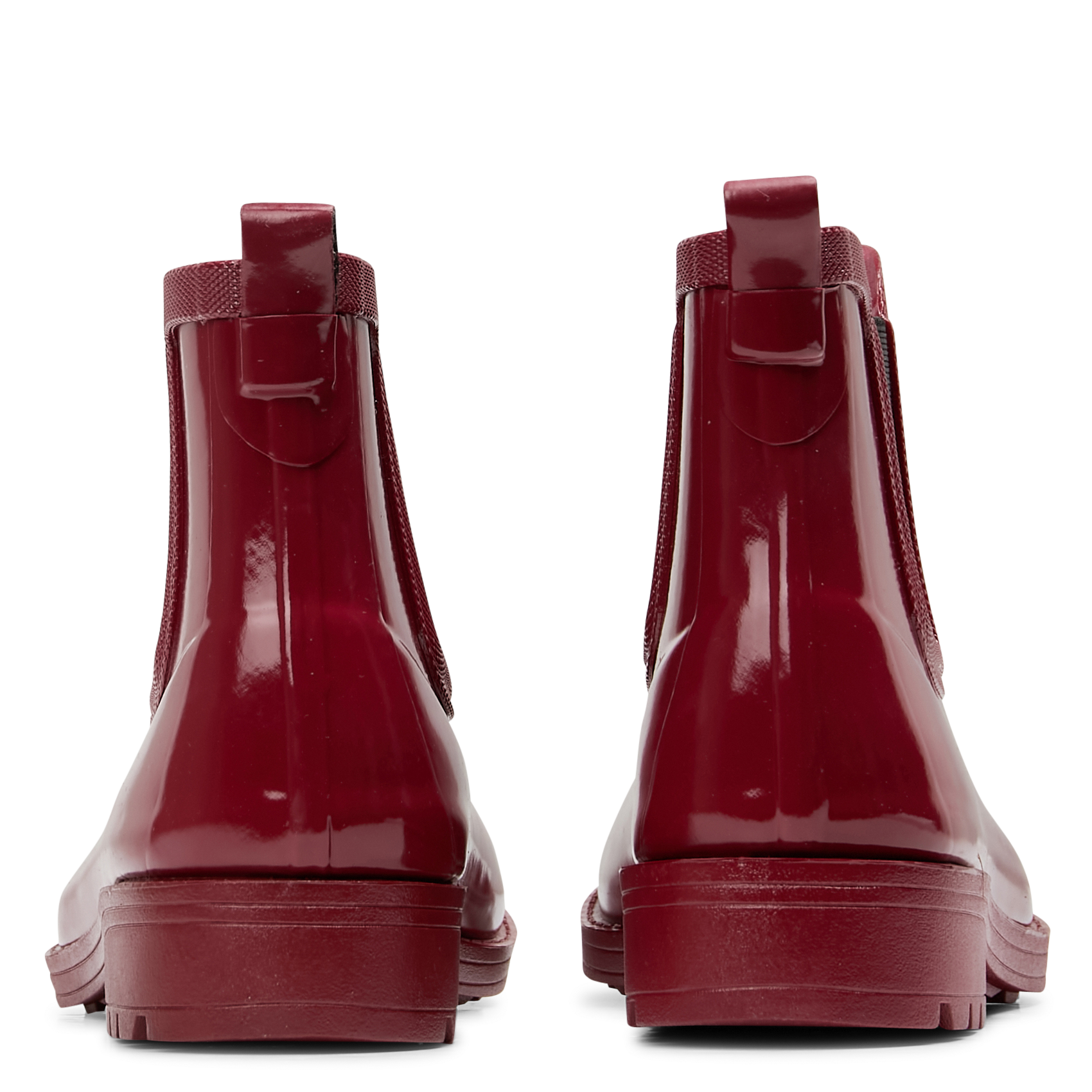 CARVILLE 2 - Bottines logo brodé en gomme | Rose