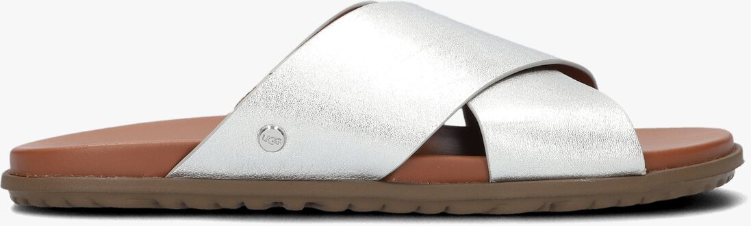 UGG zilveren ugg slippers w solivan crossband