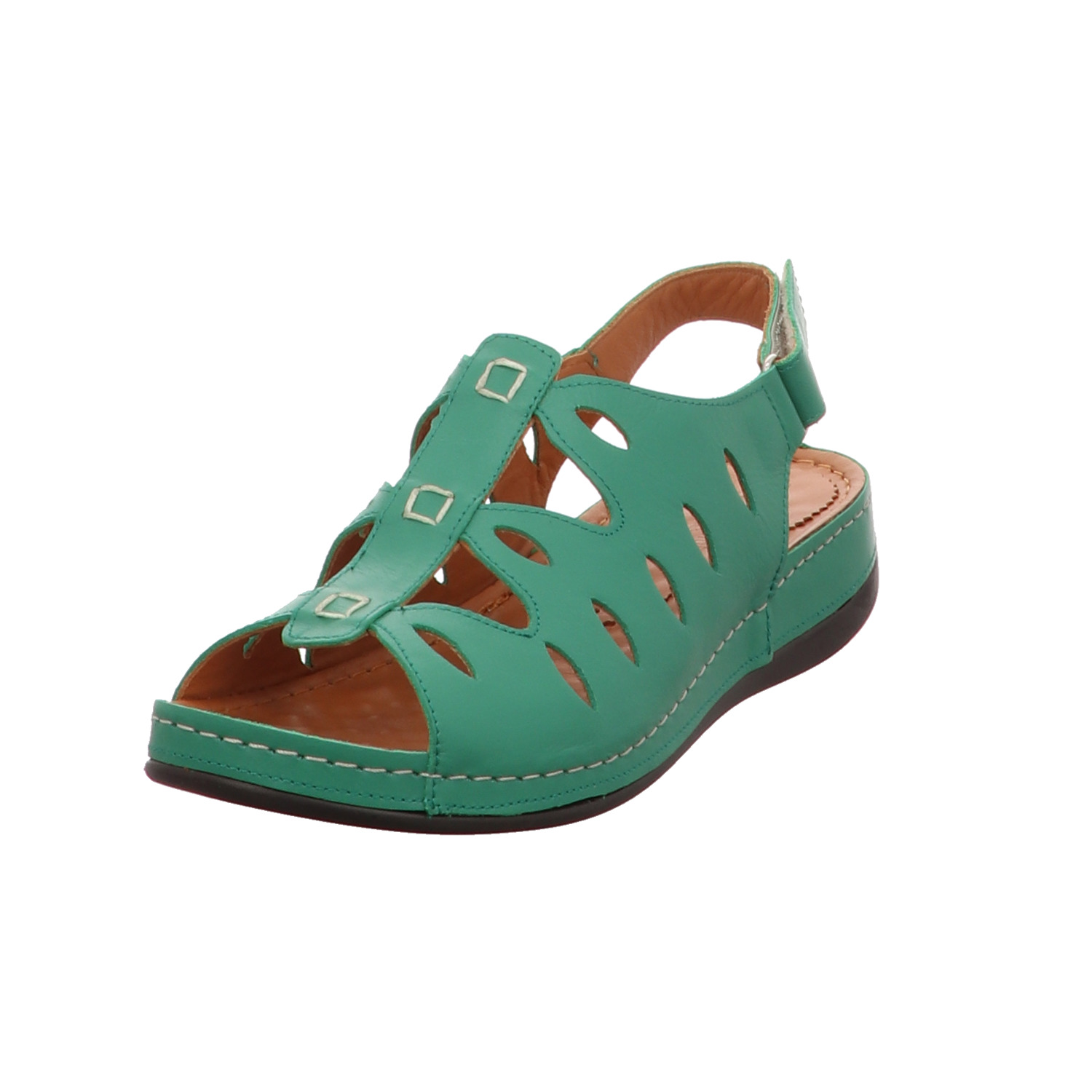 elbandi Sandalette dunkelgrün grün
