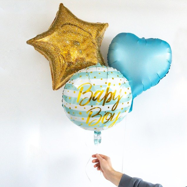 Ballonnen tros | Baby boy