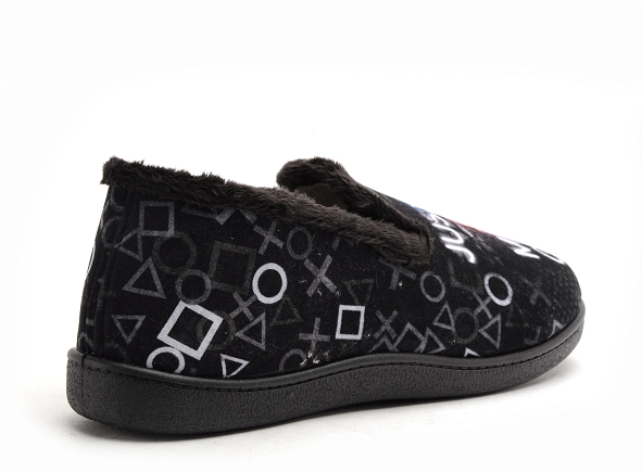 Plumaflex roal chaussons homme r12228 noir