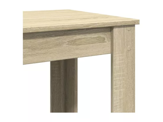 Table de bar chêne sonoma 102x50x103,5 cm bois d'ingénierie