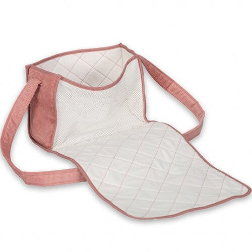 Mama memo poppenluiertas corduroy roze