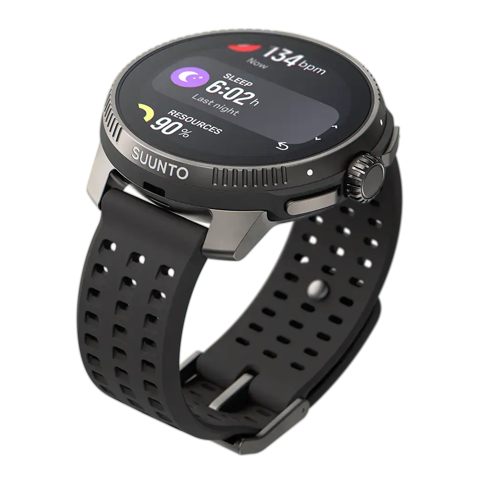 Suunto Race Titanium GPS Sporthorloge Charcoal Grijs