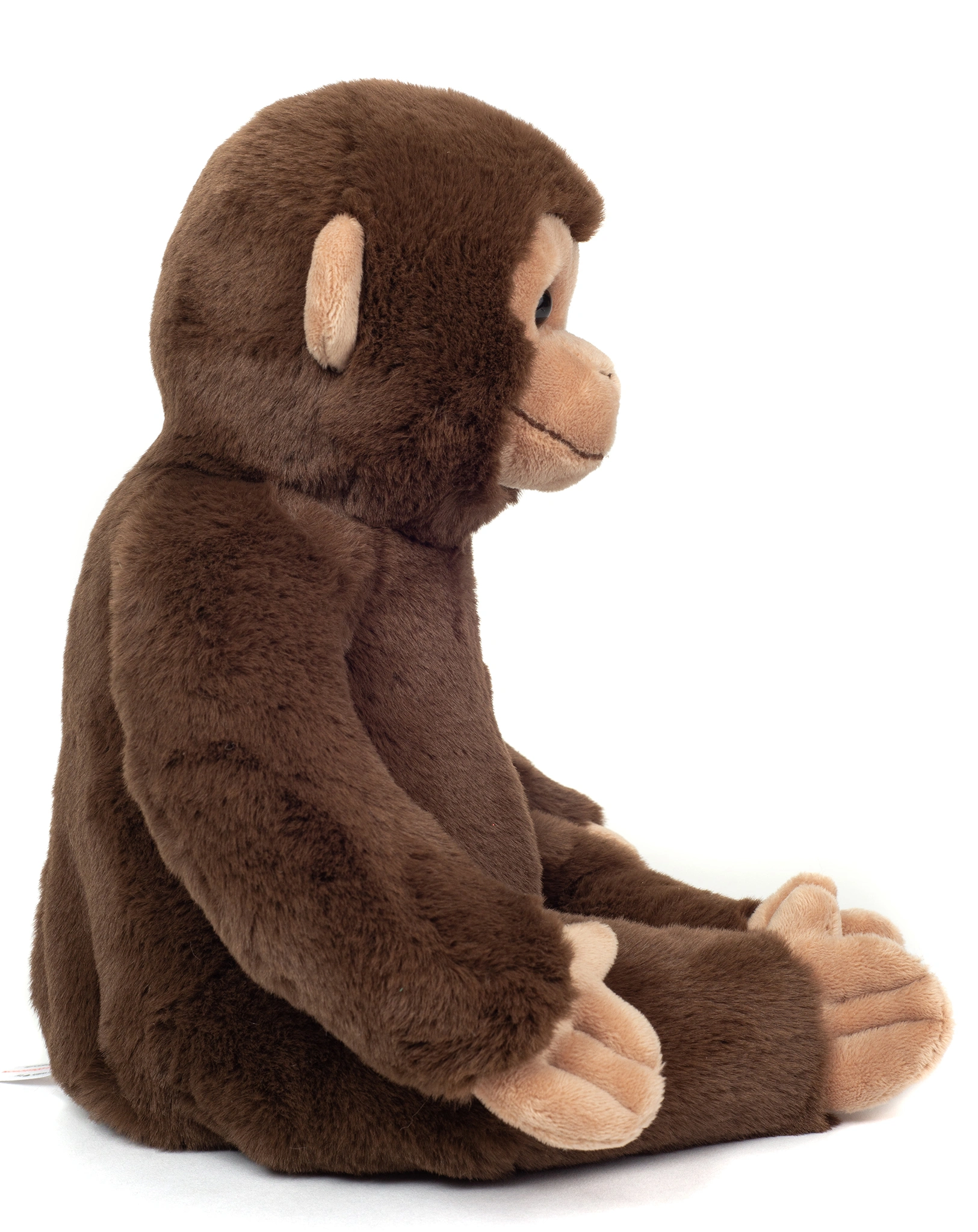 Kuscheltier GREEN FRIENDS - AFFE sitzend (35cm) in braun