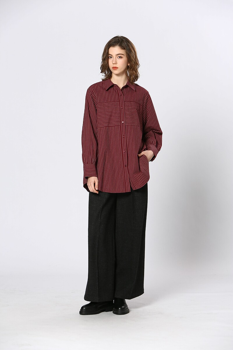 ATÉ BREVE<br>Blusa listrada