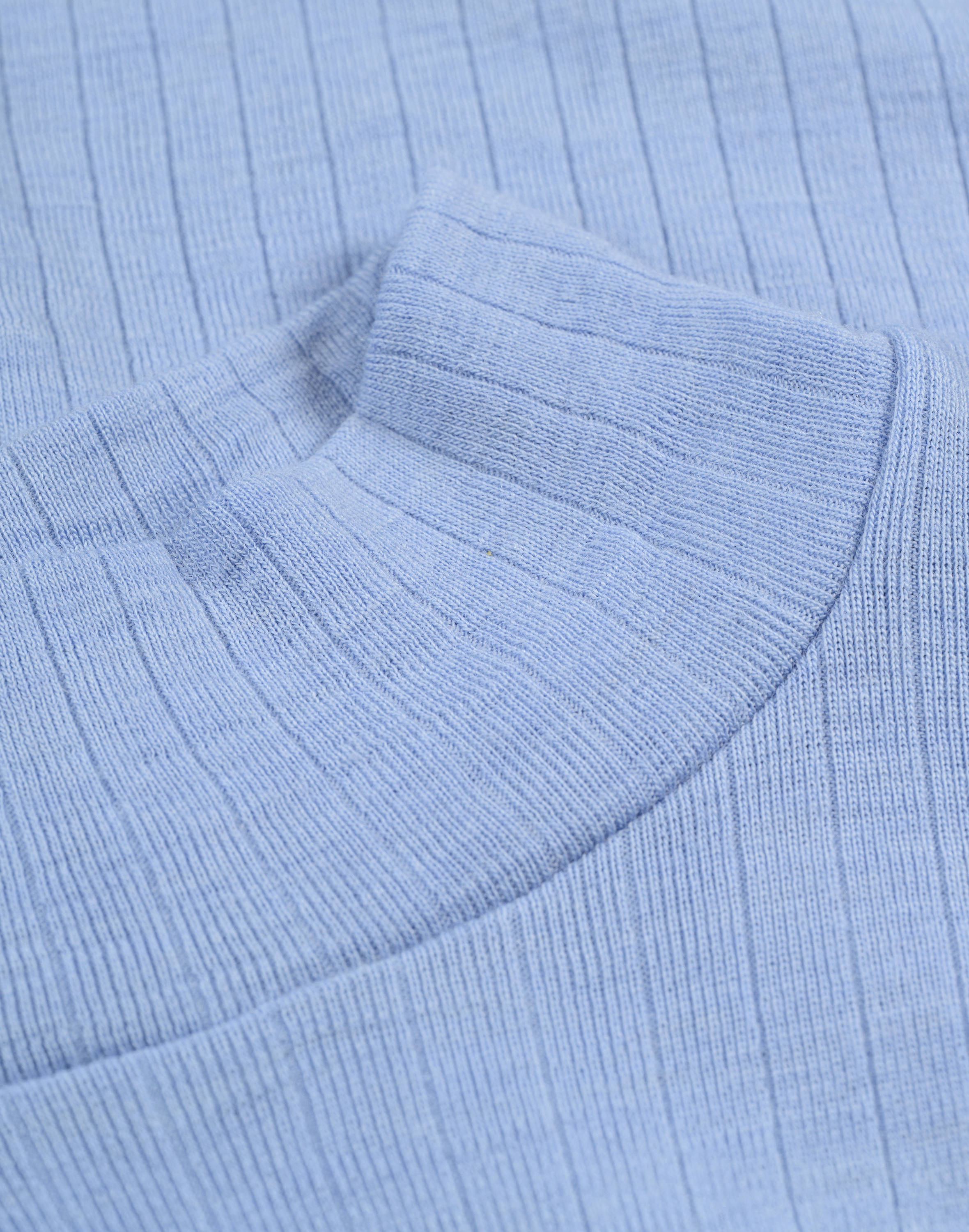 Shirt met hoge hals van merinowol voor dames