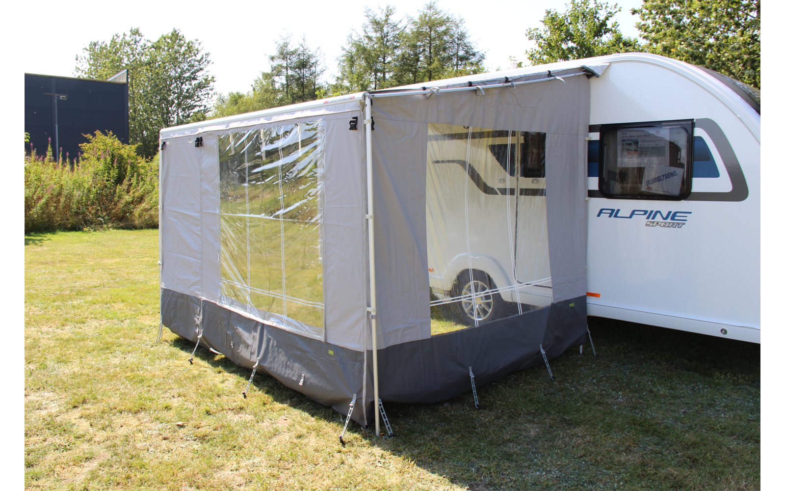 Wecamp Seitenwand für Sackmarkise 250, mit Klips - L/R