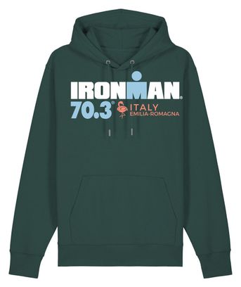 Sweat à Capuche Ironman 70.3 Italy Emilia-Romagna Vert
