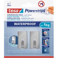 Powerstrips Crochet ZOOM WATERPROOF Large, métal