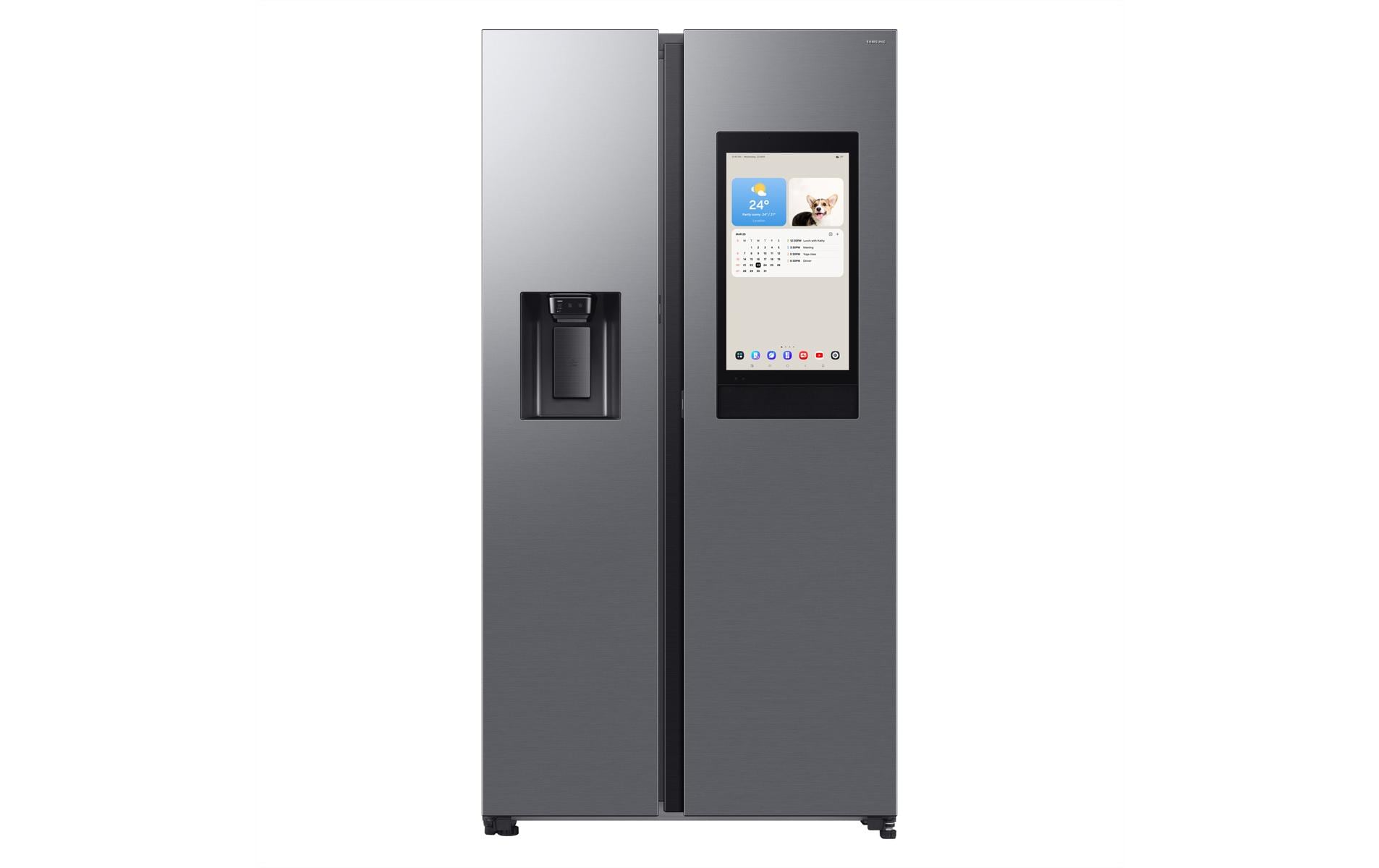 Foodcenter RS90F66BETWS Silber<br>Side by Side Kühl- und Gefrierteil