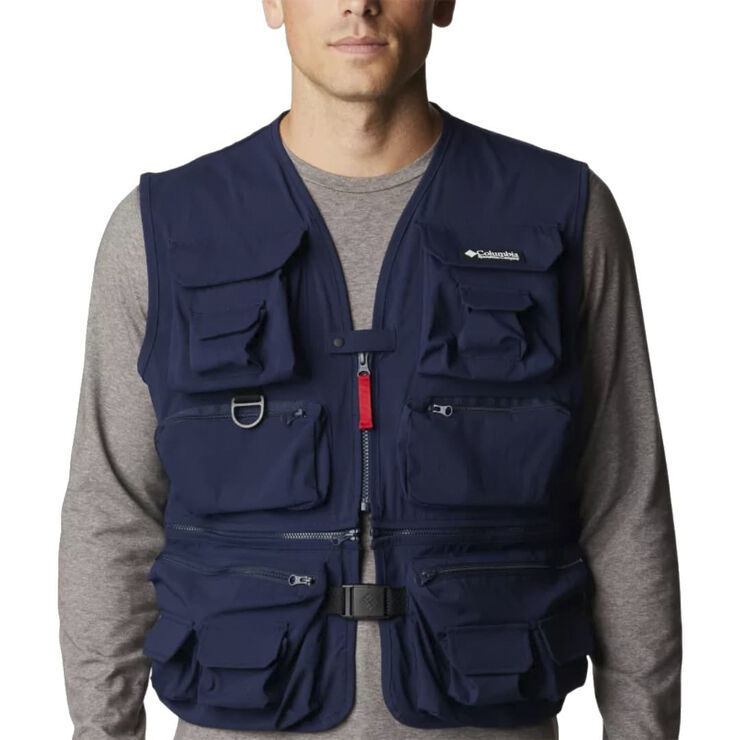 Columbia FIELD CREEK BIG HORN VEST Collegiate navy