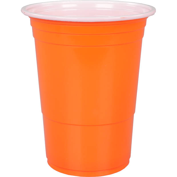 Party cup oranje - 15x400ml