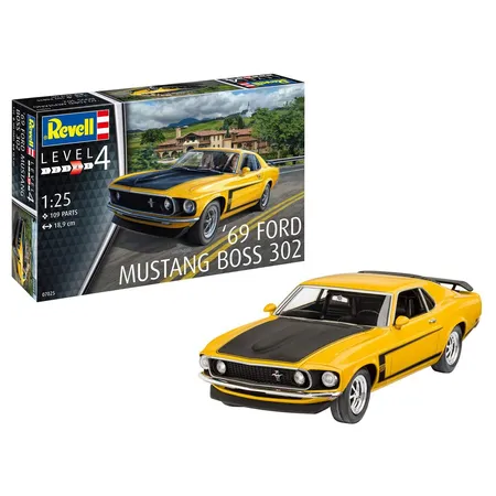 Revell 69 Ford Mustang Boss 302