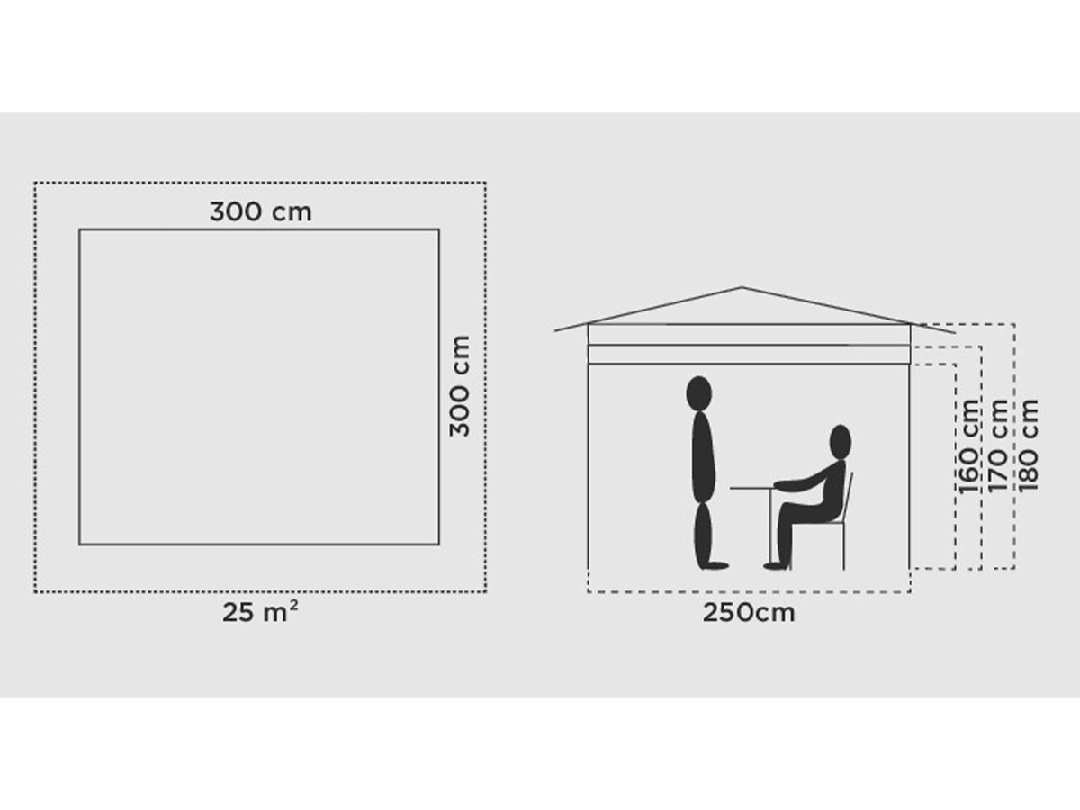 Coleman Onepush Shelter M Fastpitch partytent