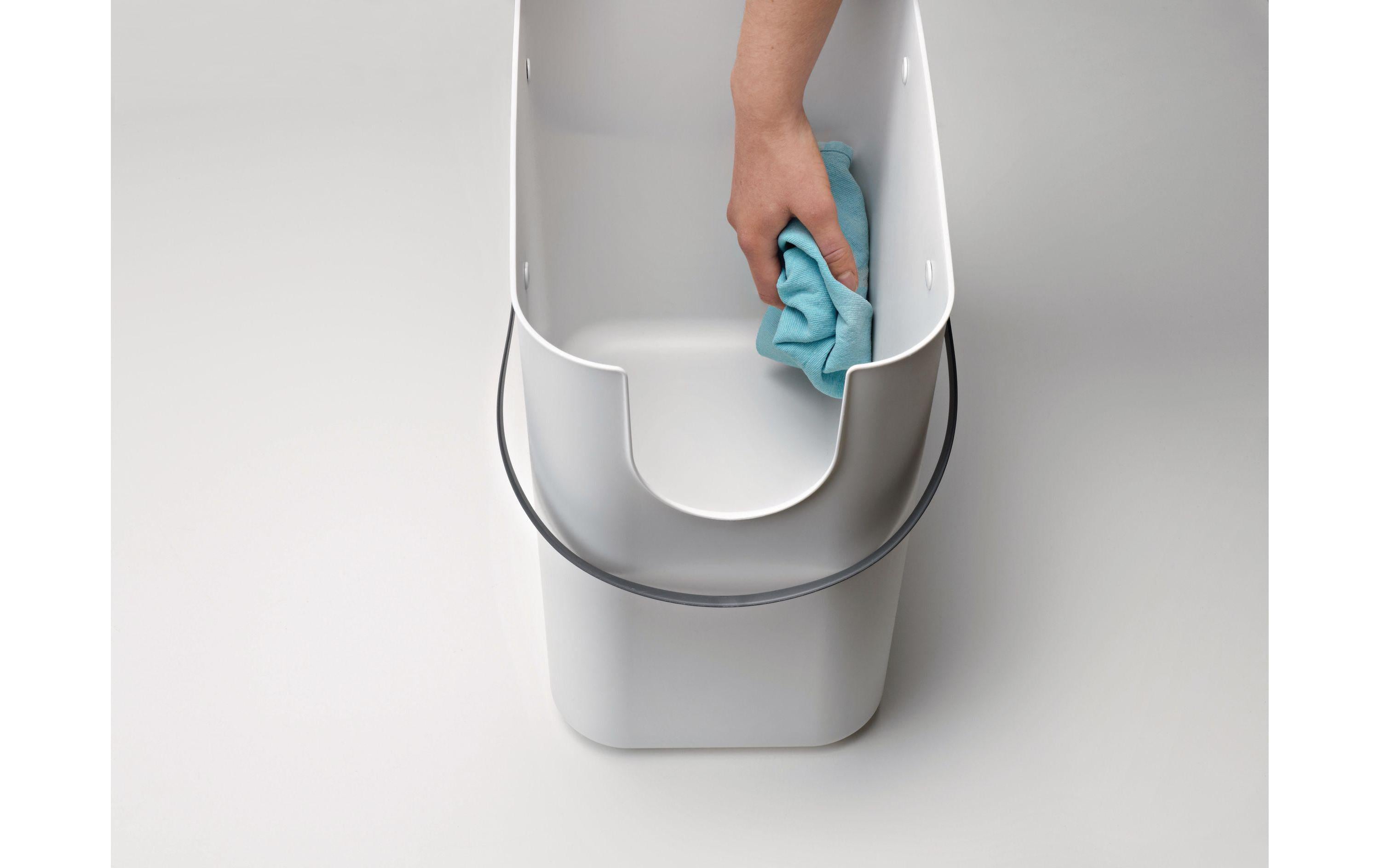 Recyclingbehälter Albula 25 l, Anthrazitin der Farbe Anthrazit