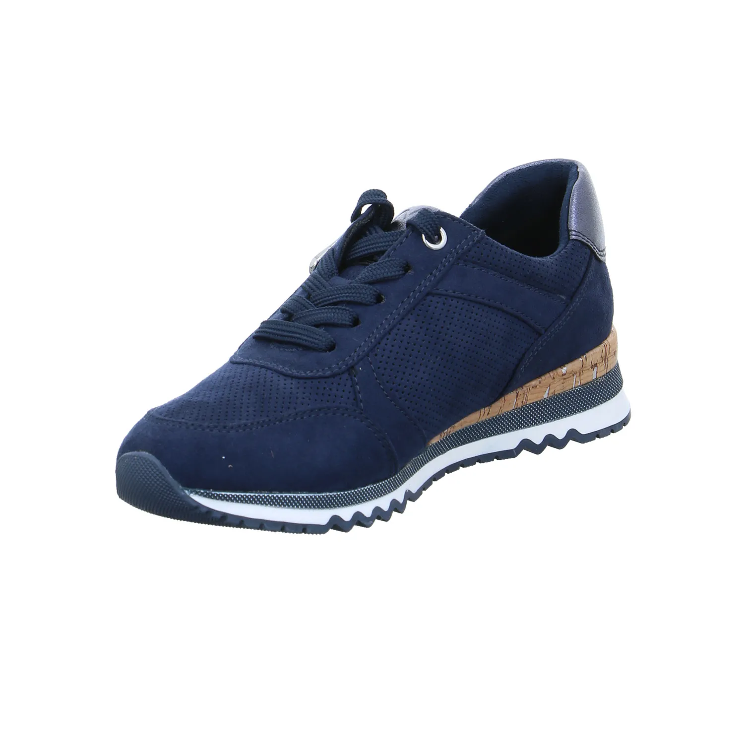 MARCO TOZZI Bootsschuh Blau Lederimitat