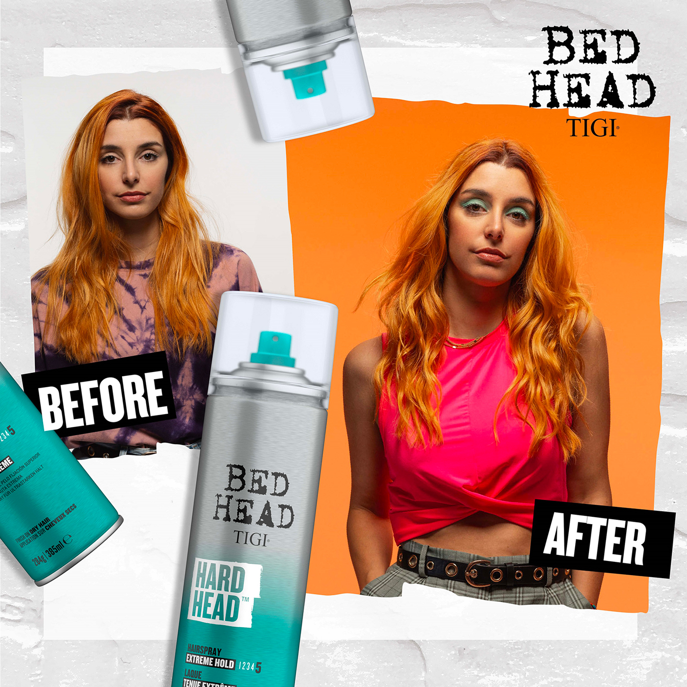 Laque Hard Head - Tigi Bed Head 385 ML
