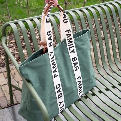 Family Bag Sac à langer Signature Green - CHILDHOME
