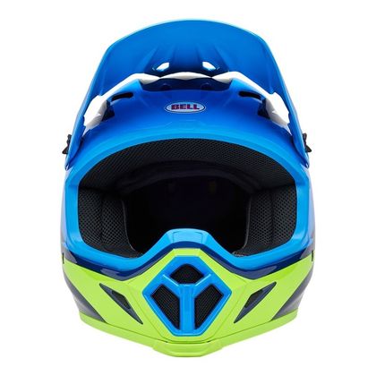 Casque cross Bell MX-9 MIPS JACKAL 2025 - Bleu / Bleu