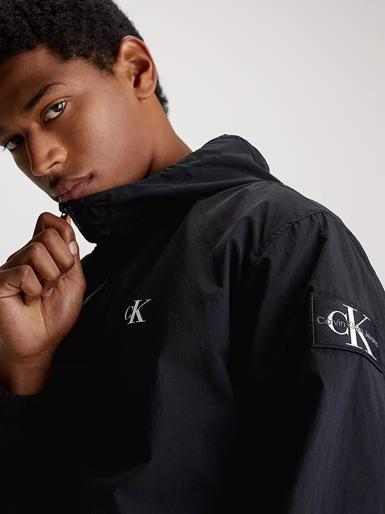 CALVIN KLEIN JEANS Windbreaker schwarz