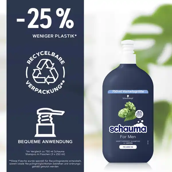Shampoo For Men Vorteilsgröße